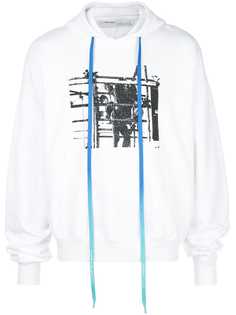 Off-White худи Scaffolding с графичным принтом