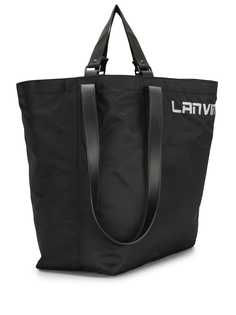Lanvin объемная сумка-тоут