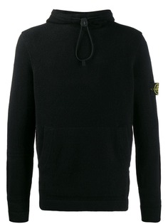 Stone Island drawstring hood jumper