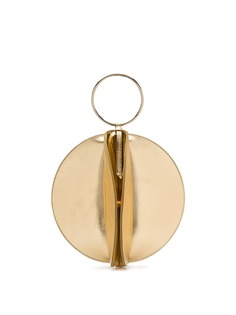 Sara Battaglia metallic sphere tote