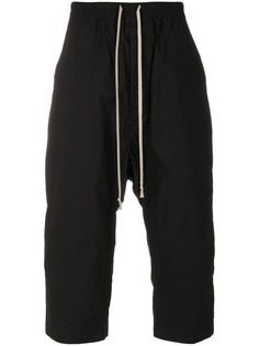 Rick Owens DRKSHDW укороченные брюки с заниженной проймой