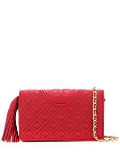 Tory Burch quilted logo crossbody bag