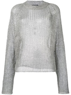 Balmain джемпер свободной вязки