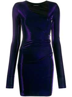 Patrizia Pepe velvet ruched dress