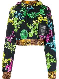 Versace Jeans Couture baroque pattern hoodie