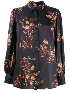 Equipment floral print blouse