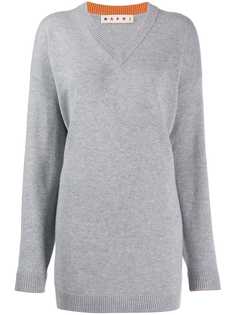Marni v-neck oversized jumper