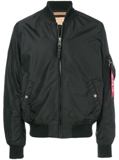 Alpha Industries куртка-бомбер на молнии