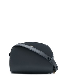 A.P.C. engraved logo crossbody bag