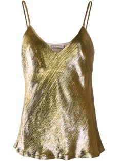 Mes Demoiselles metallic vest top