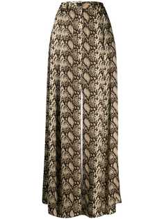 Nili Lotan wide-leg flared trousers