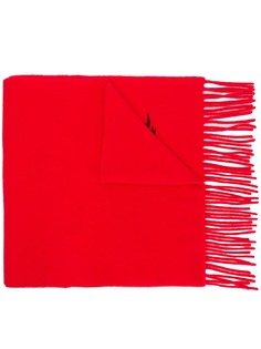 Acne Studios шарф с вышивкой