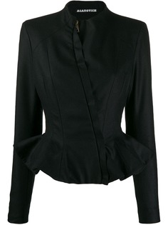 Aganovich slim-fit peplum jacket