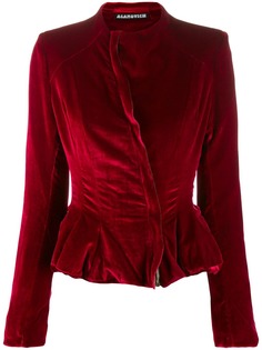 Aganovich fitted peplum jacket