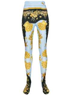 Versace леггинсы с узором