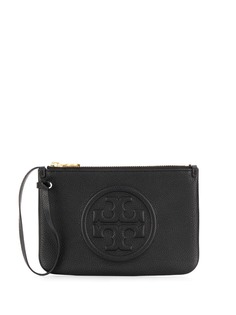 Tory Burch клатч с тисненым логотипом