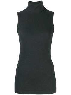 Brunello Cucinelli топ с высоким воротником