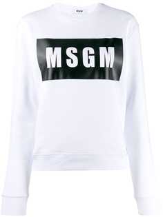 MSGM толстовка с логотипом