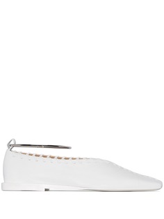 Jil Sander туфли с квадратным носком