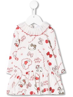 Monnalisa платье с принтом Hello Kitty