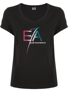Ea7 Emporio Armani футболка с логотипом