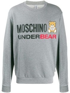 Moschino teddy logo printed sweatshirt