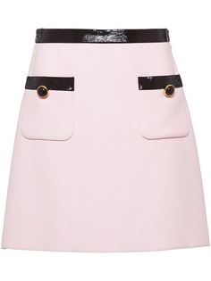 Miu Miu sequinned cady skirt