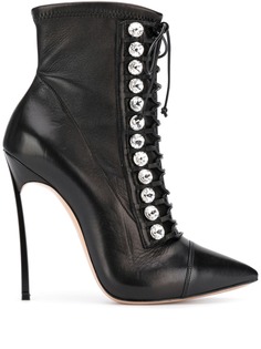 Casadei ботильоны с кристаллами