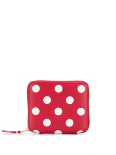 Comme Des Garçons Wallet polka-dot compact wallet