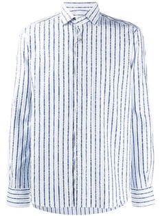 Etro рубашка в полоску