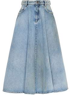 Miu Miu Iconic A-line skirt