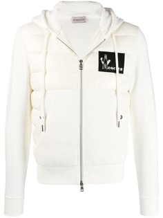 Moncler padded zip-up hoodie