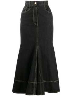 Moschino Pre-Owned джинсовая юбка
