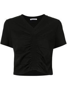 Alexander Wang футболка со сборками