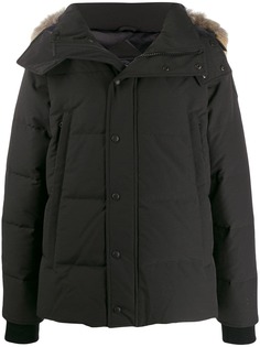 Canada Goose detachable fur trimmed jacket