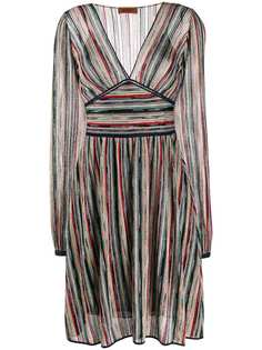 Missoni striped knitted dress