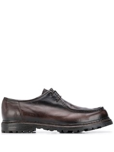 Officine Creative distressed derby shoes