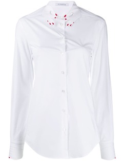Vivetta embroidered hand collar shirt