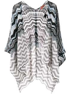 Missoni striped knit kimono