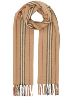 Burberry кашемировый шарф в полоску Icon Stripe