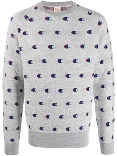 Champion logo intarsia jumper