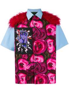 Prada textured printed shirt