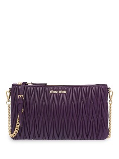 Miu Miu matelassé shoulder bag