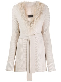 D.Exterior Avorio cardigan