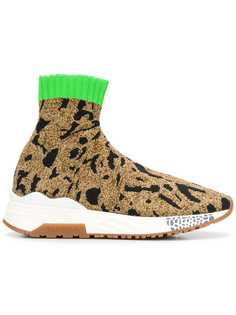 Versace printed sock sneakers