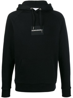 Calvin Klein Jeans logo patch hoodie