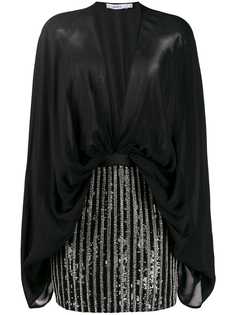 Amen crystal embellished mini dress Amen.