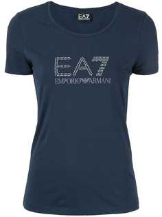 Ea7 Emporio Armani футболка с логотипом