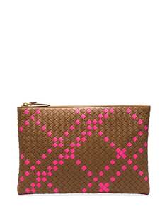 Bottega Veneta плетеный клатч