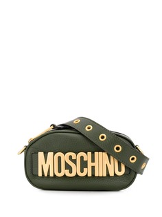 Moschino объемная поясная сумка с логотипом